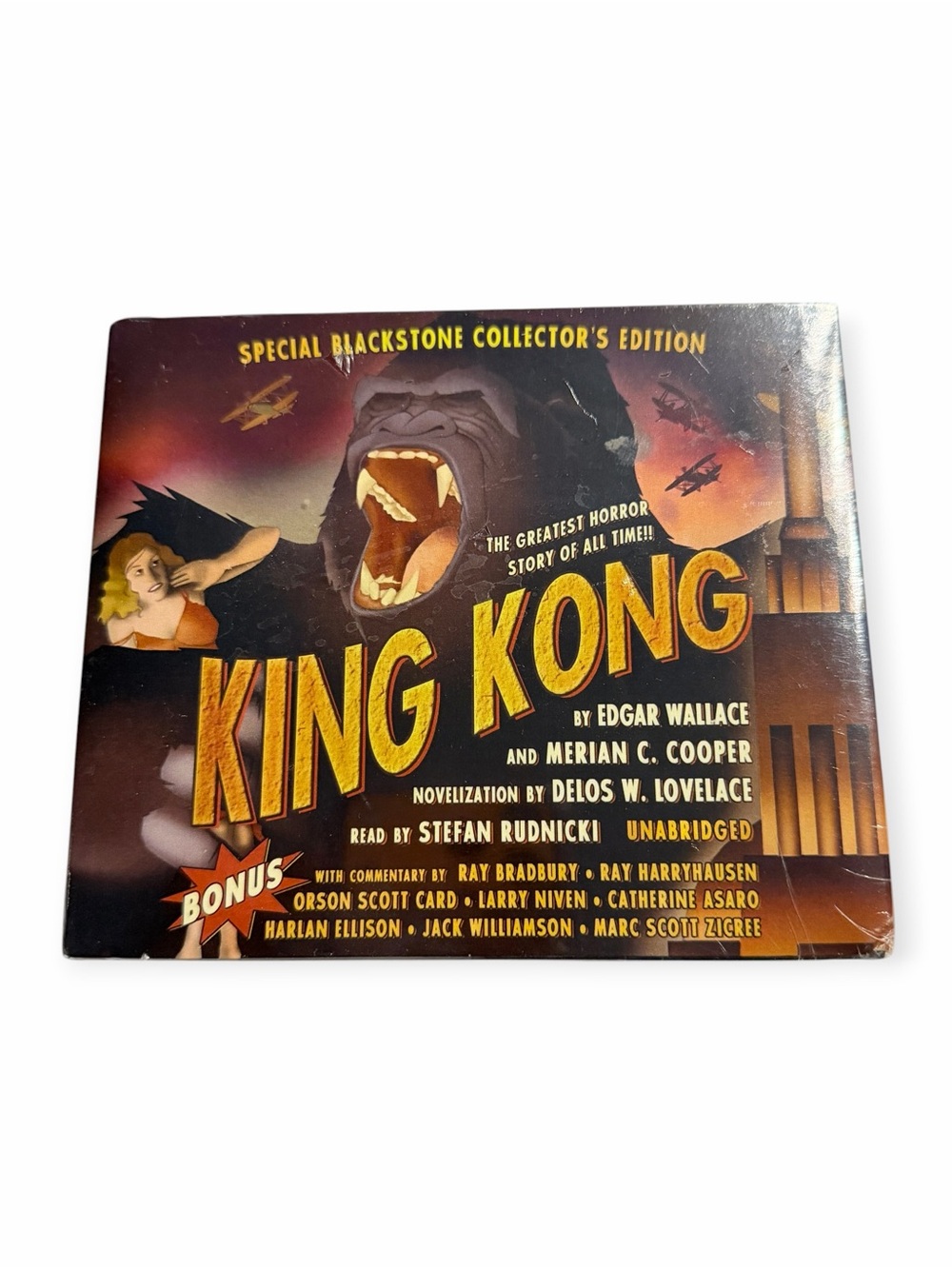 King Kong Blackstone Collectors Edition 5 CD Audiobook NEW SEALED 2005